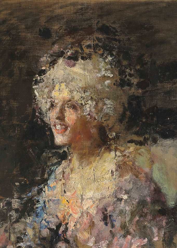 Impressionistic Portrait of a Woman