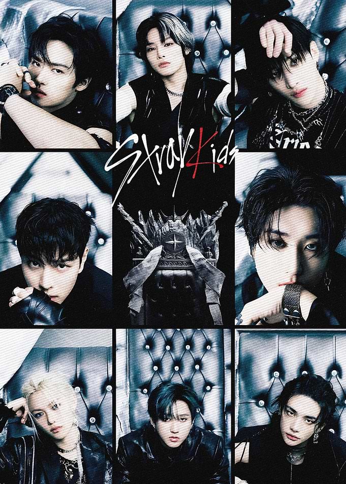 Stray Kids 4th Anniversary Collage