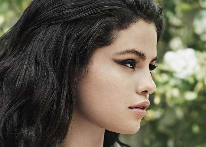 Selena Gomez Profile Portrait