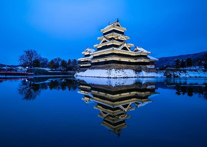 Matsumoto Castle in Winter
