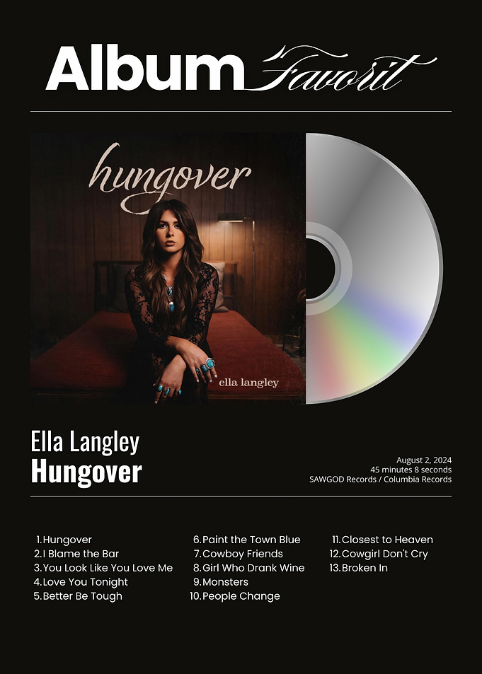 Ella Langley Hungover Album Cover