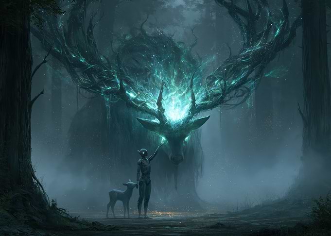 Mystical Forest Encounter