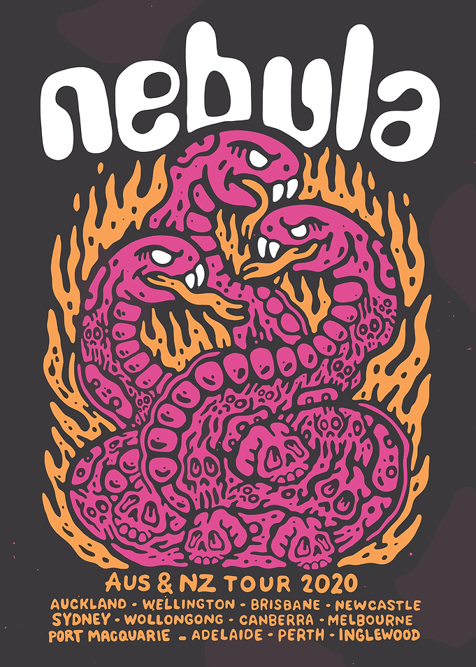 Nebula Tour Poster