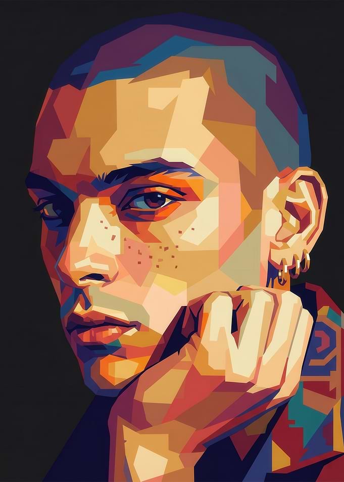 Pop Art Portrait of a Person