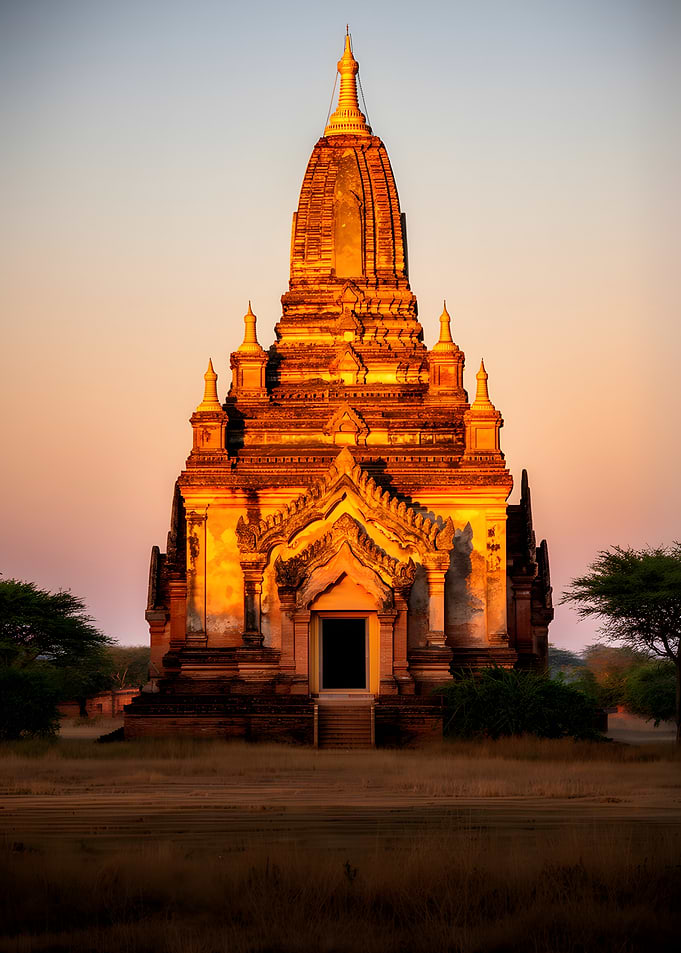 Golden Temple at Sunset