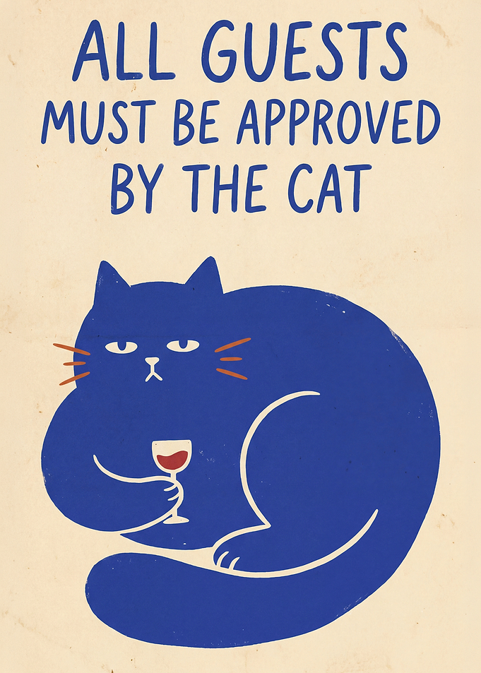 Cat Approved Sign