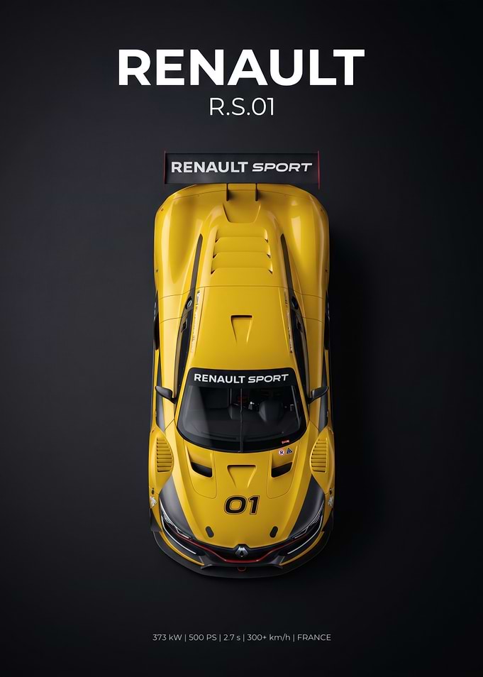 Renault R.S.01 Race Car