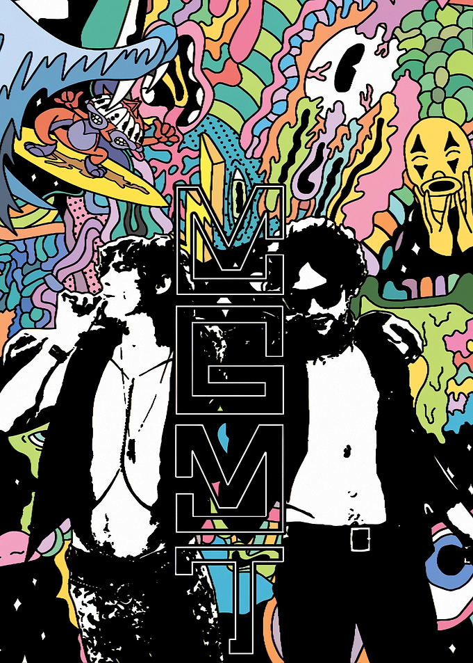 MGMT psychedelic album art