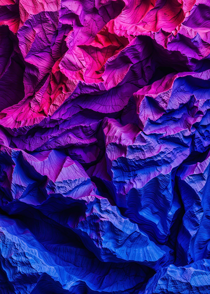 Pink Purple Blue Bisexual Flag