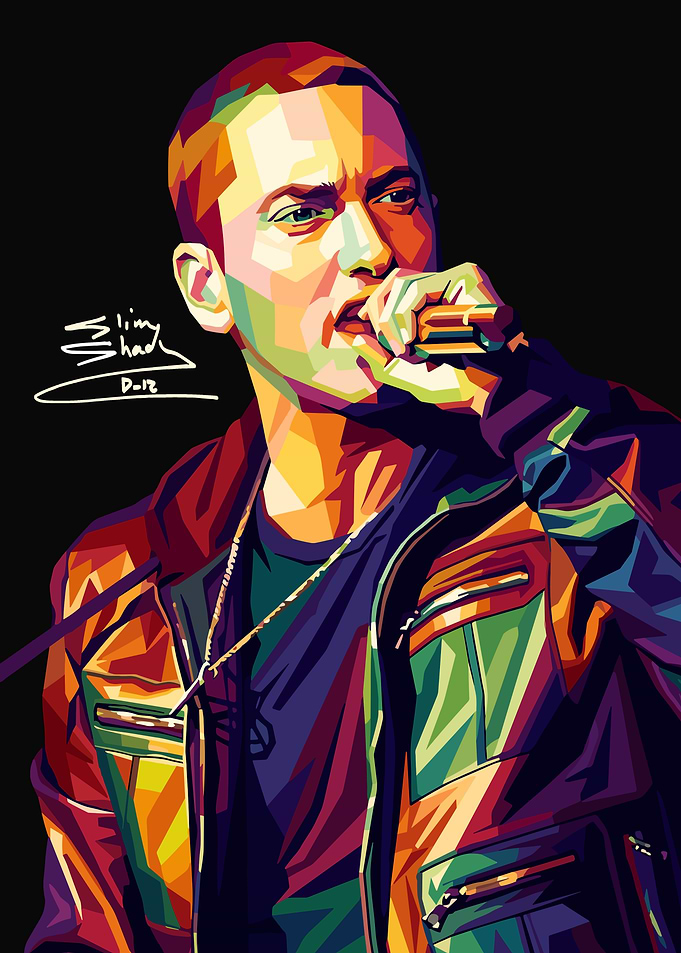 Eminem Pop Art Portrait