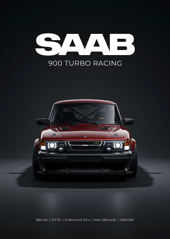 Saab 900 Turbo Racing Car