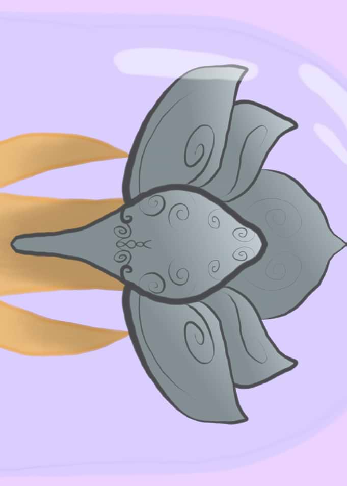 Fantasy Flower in Protective Orb