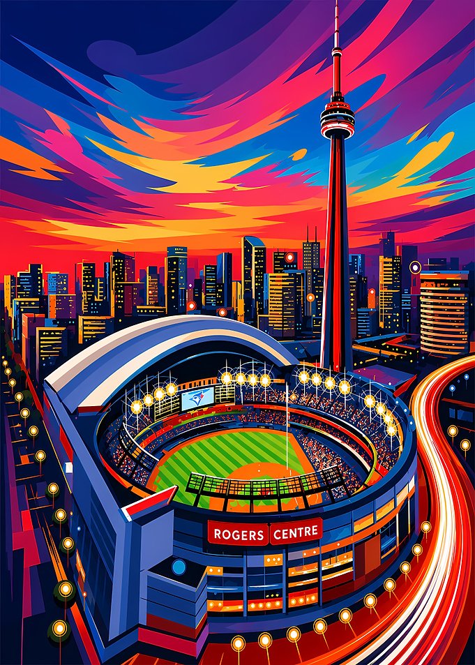 Toronto Cityscape at Sunset