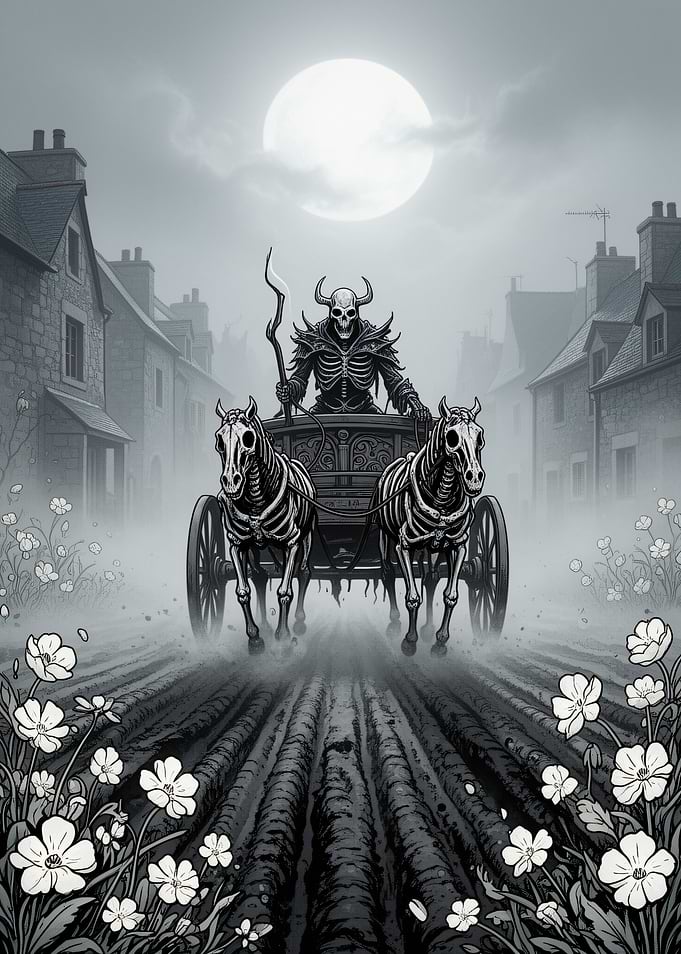 Grim Reaper's Skeletal Chariot