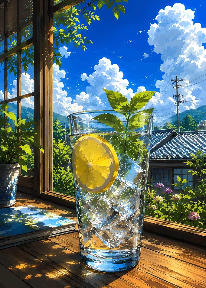 Refreshing Lemonade on a Sunny Day