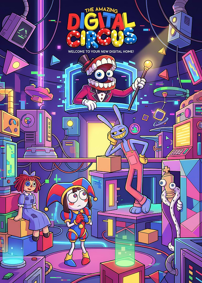 The Amazing Digital Circus Poster