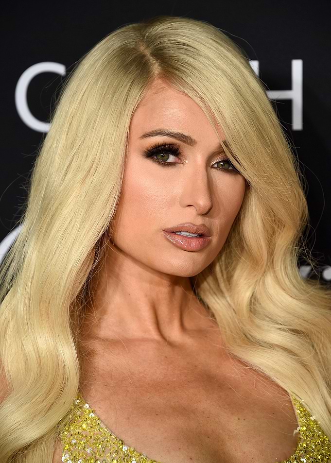 Paris Hilton Close-Up Portrait