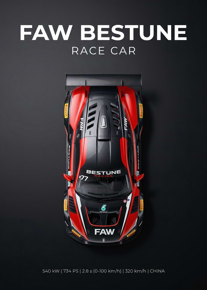 FAW Bestune Race Car
