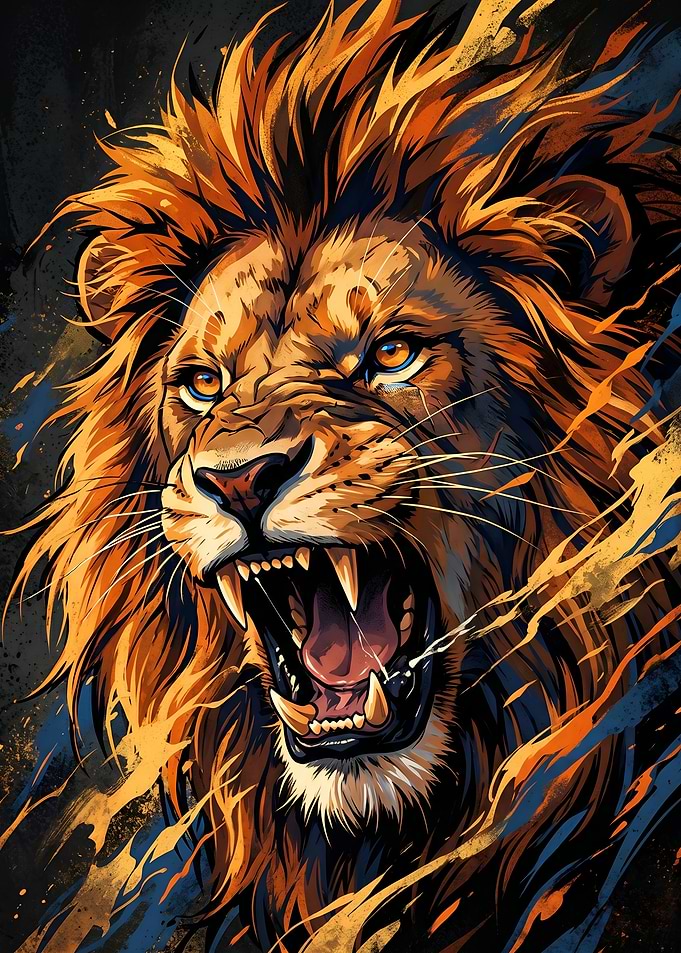 The Primal Roar of the Golden King