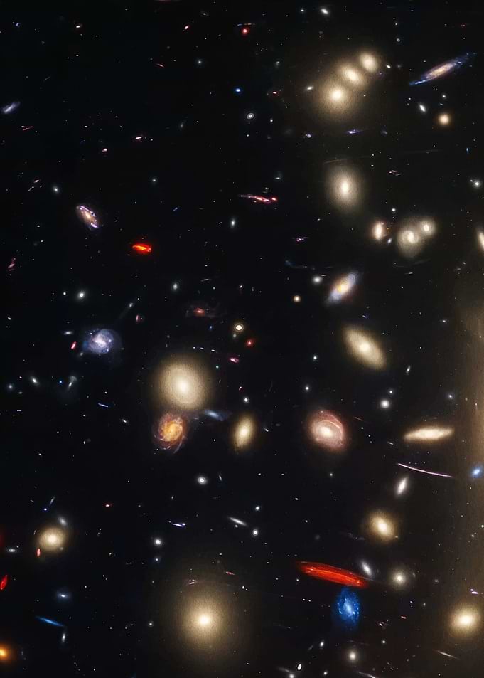 Deep Space Galaxy Collage