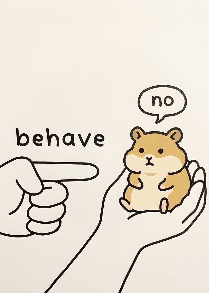 Hamster Says No to Behaving