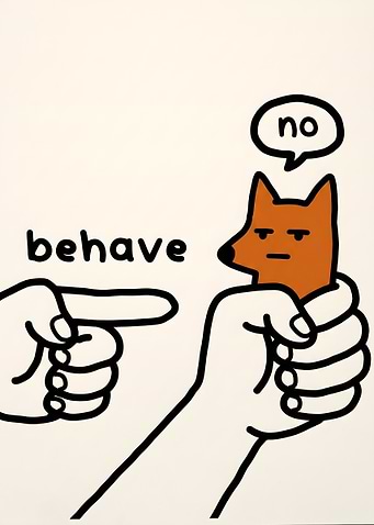 Fox saying no to behave