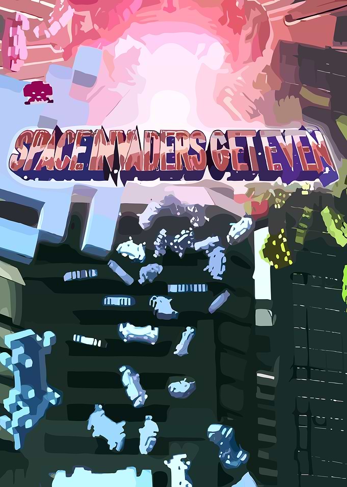 Space Invaders Get Even Game Art