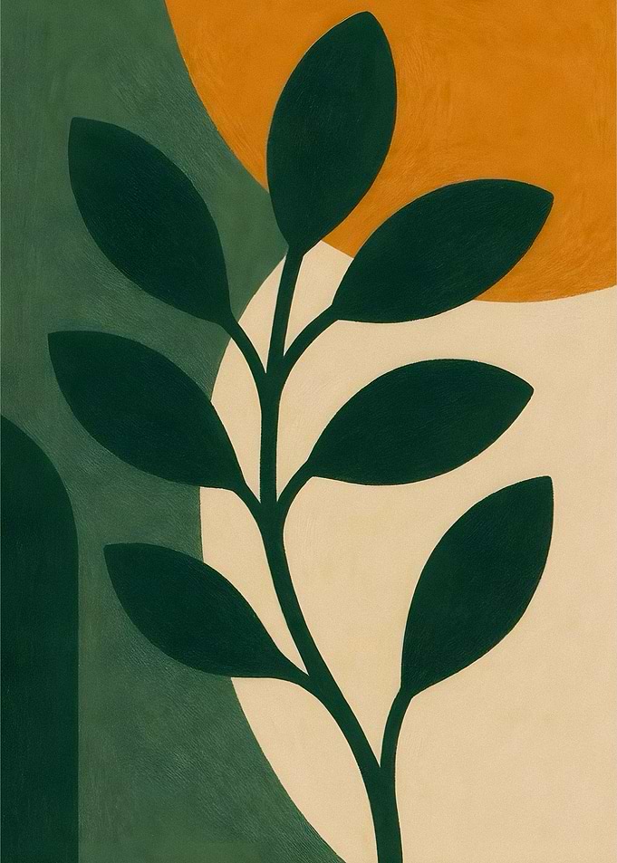 Abstract Botanical Art