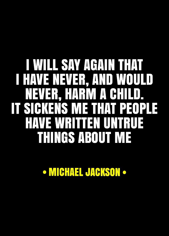 Michael Jackson Quote