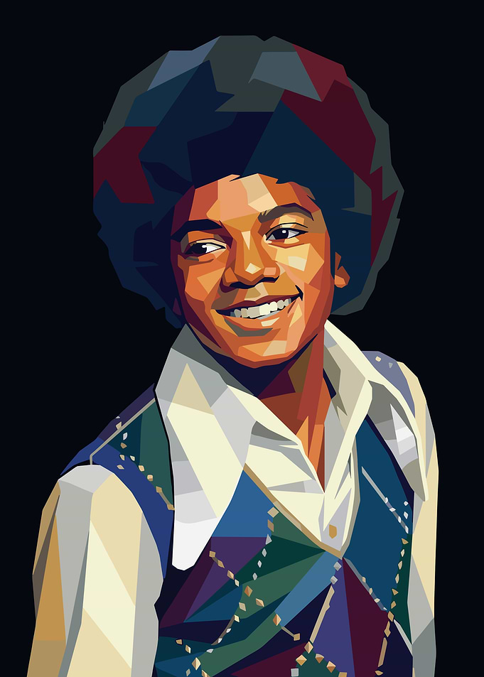 Michael Jackson Pop Art Portrait