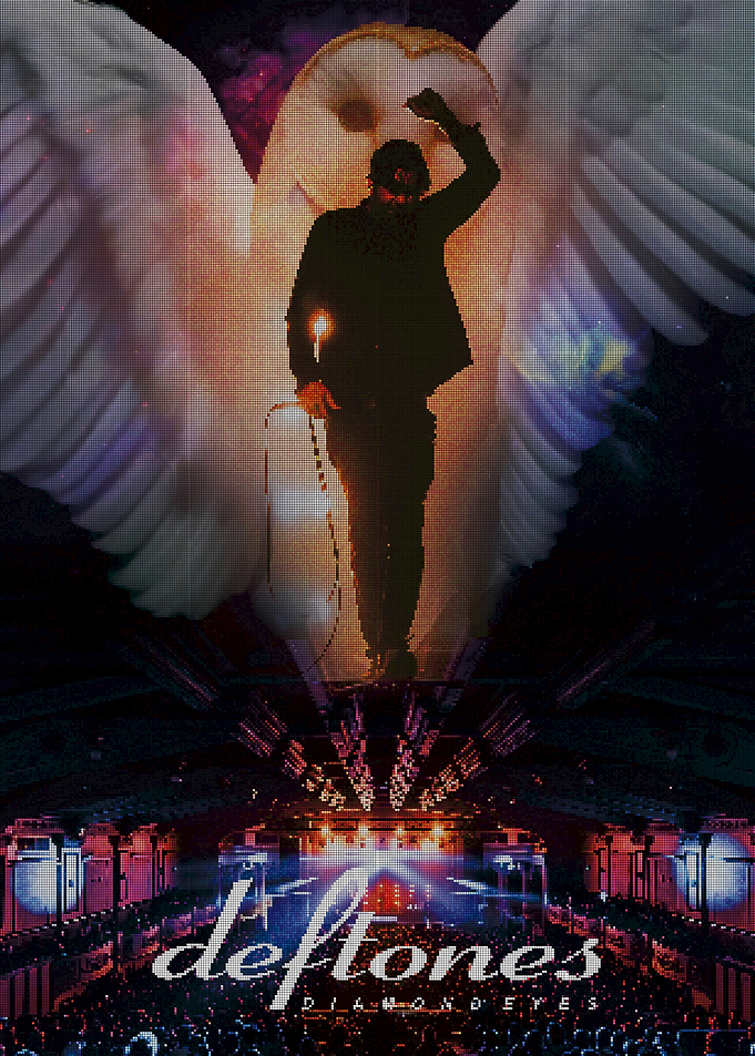 Deftones Diamond Eyes Concert Poster