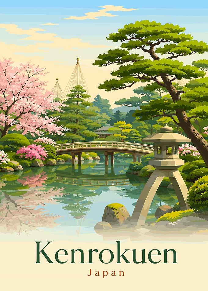 Kenrokuen Garden Japan