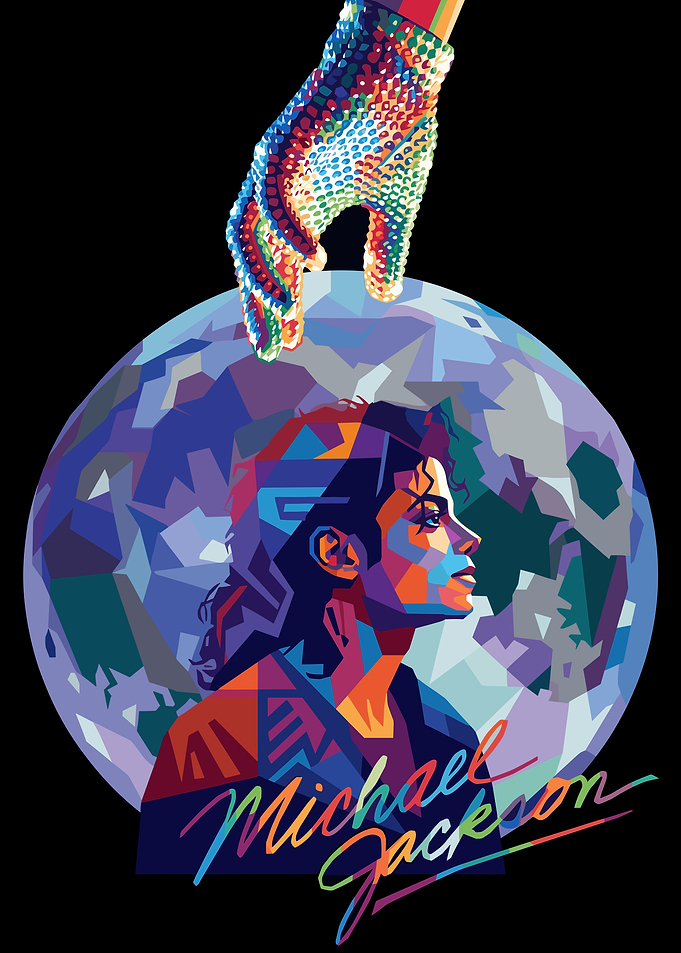 Michael Jackson Pop Art Portrait