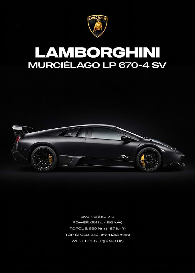 Lamborghini Murciélago LP 670-4 SV