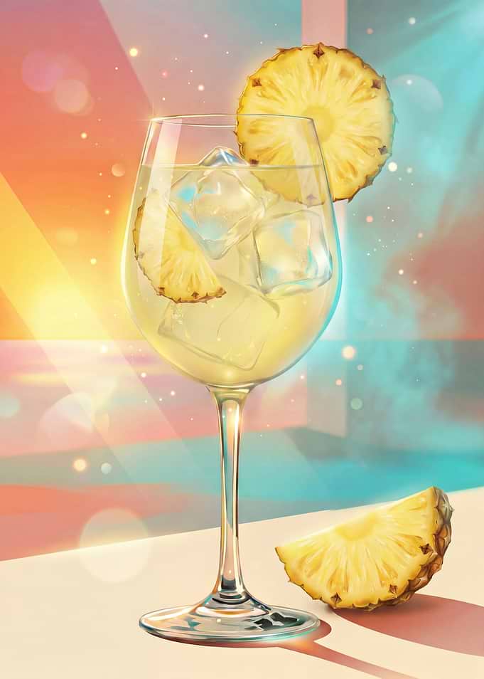 Refreshing Pineapple Cocktail