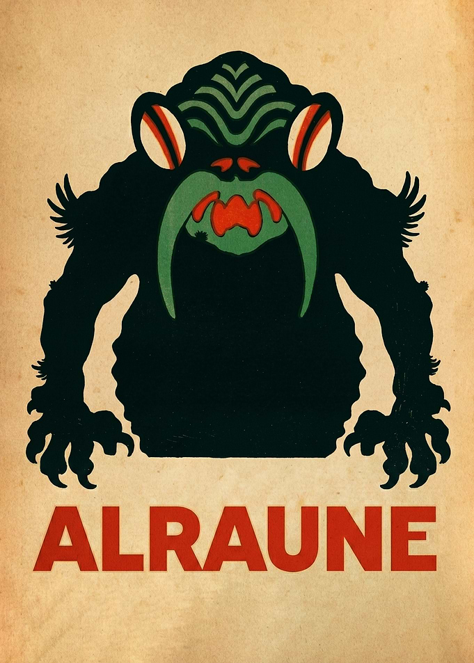 Alraune Monster Poster
