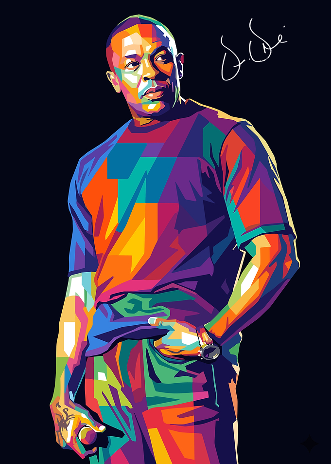 Dr. Dre Pop Art Portrait