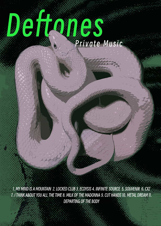 Deftones Private Music Album Art