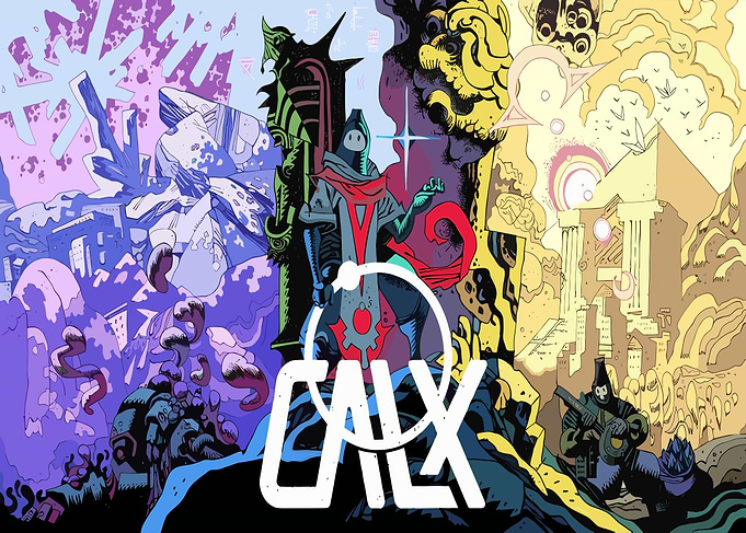 Fantasy Comic Art with Daily Logo