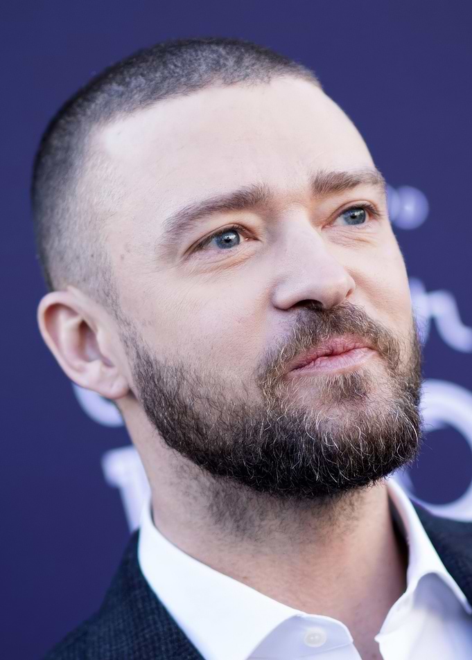 Justin Timberlake Close-Up Portrait