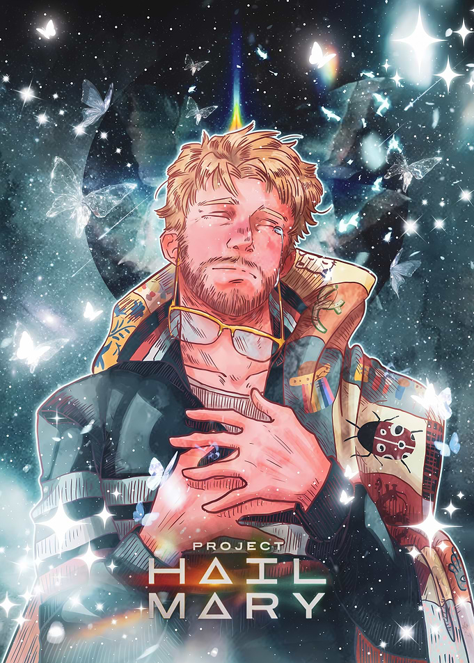 Project Hail Mary Anime Art