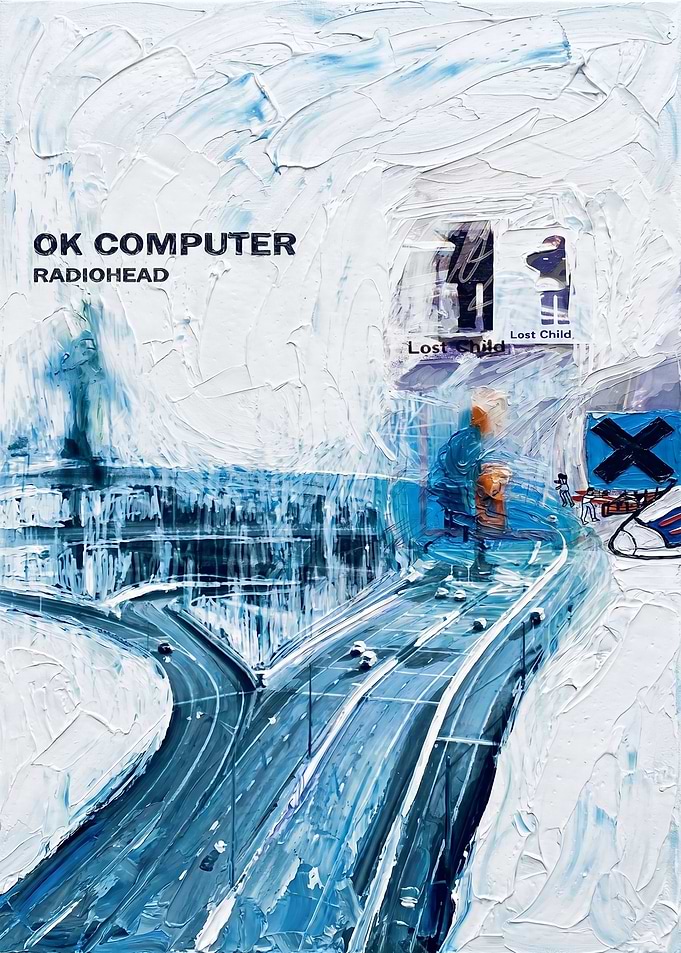 Radiohead OK Computer Album Cover