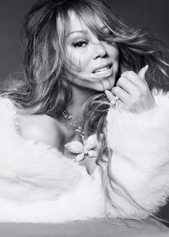 Mariah Carey in Fur Coat