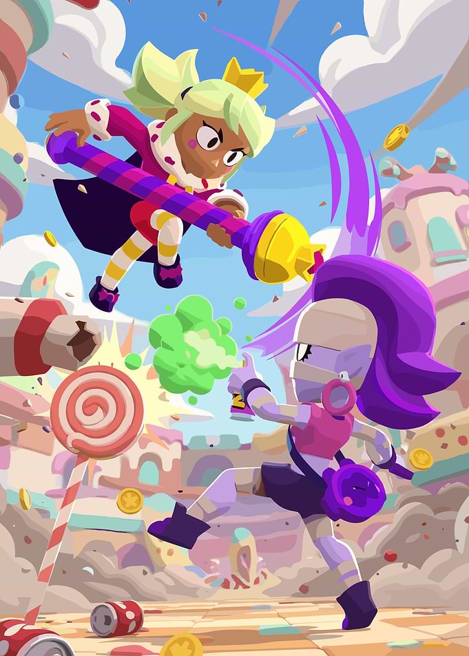 Brawl Stars Candy Land Battle