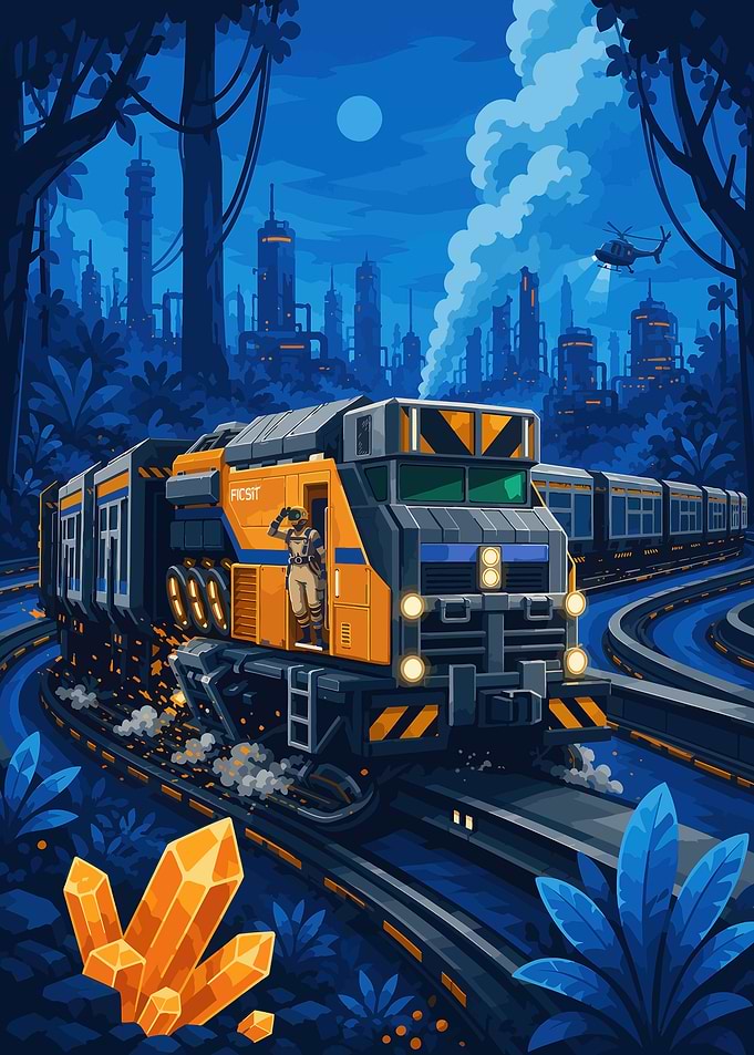 Satisfactory Gaming Poster