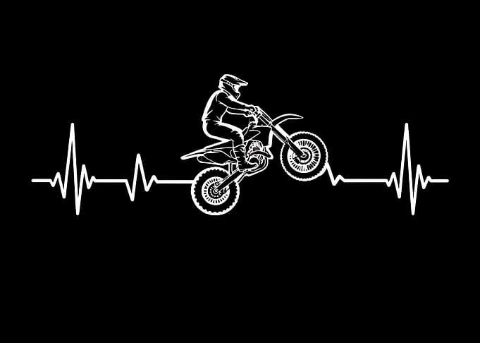 Motocross Heartbeat — Dirt Bike Pulse