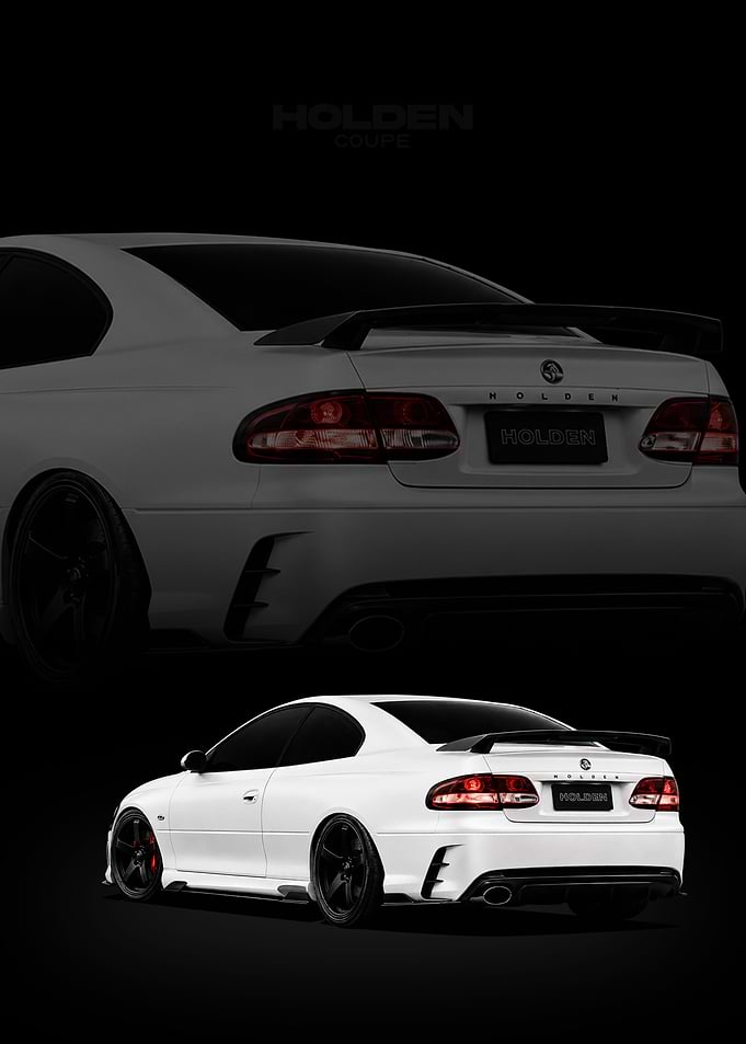 Holden Coupe White