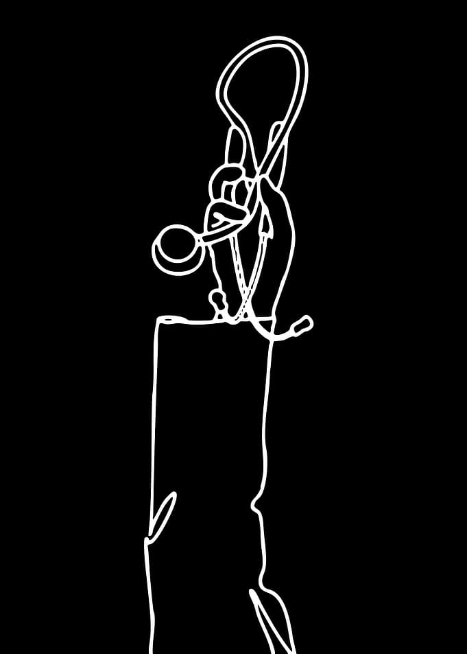 Minimalist Stethoscope and Hand