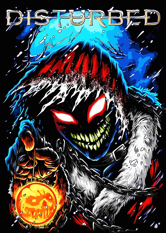 Disturbed Band Character with Lantern