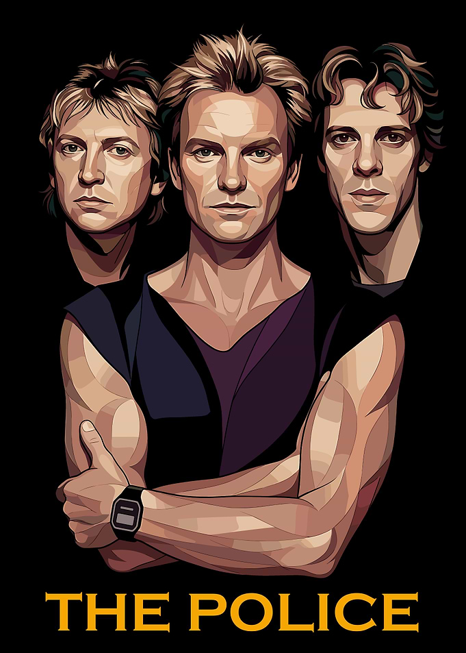 The Police Band Portrait